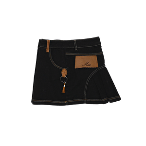 MISS BLUMARINE Jeans Skirt